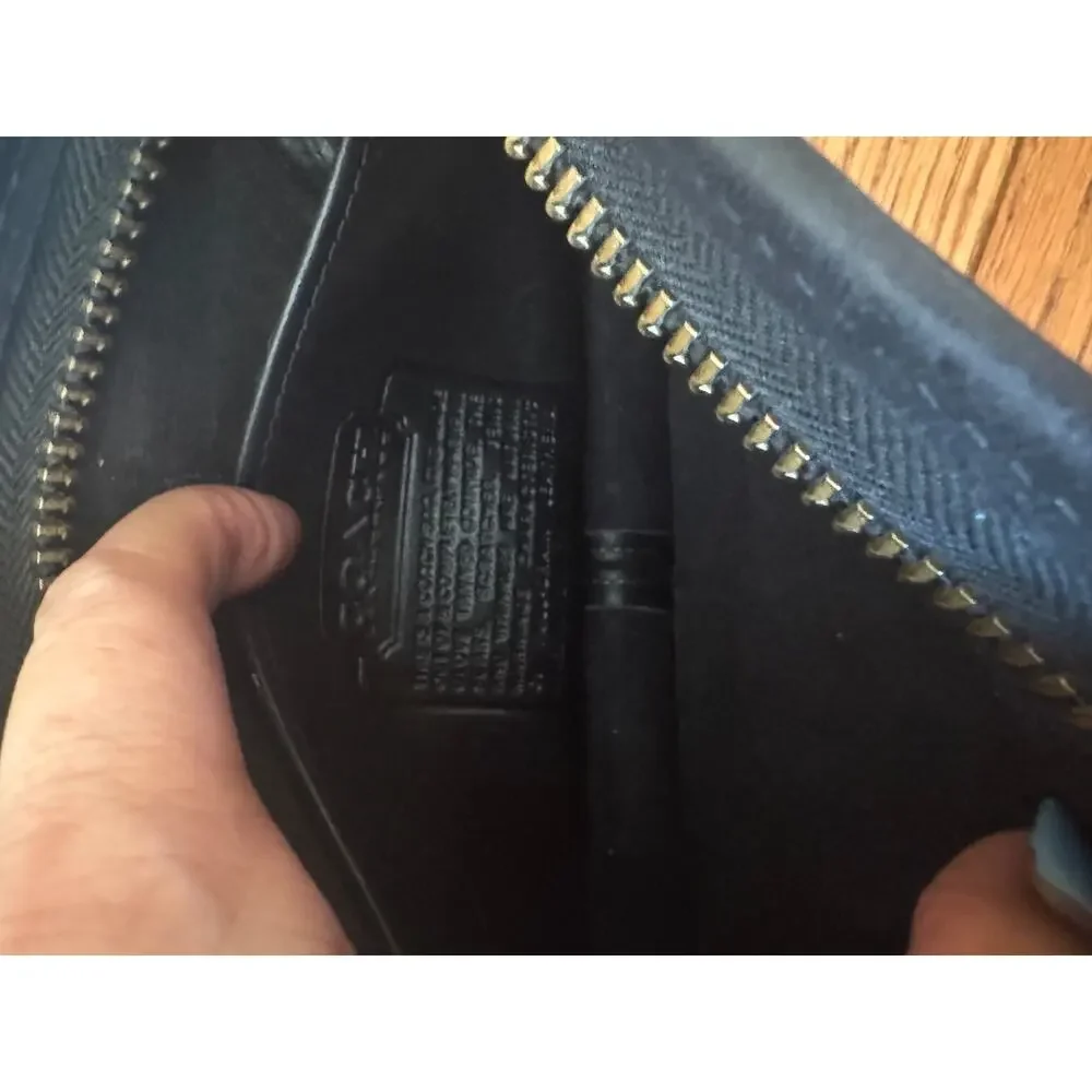 Coach Vintage black BAG 7617 purse (100